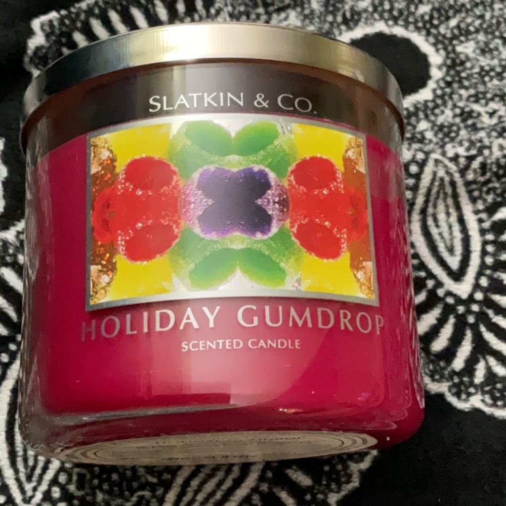 Bath and body body works holiday gumdrop candle